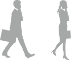 外出先では